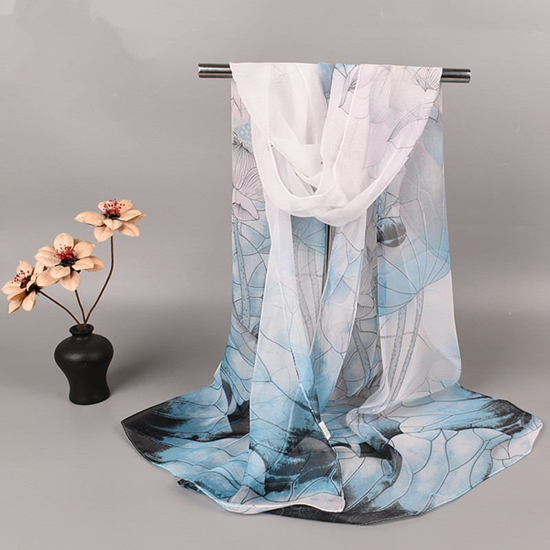 Pañuelo de Seda con Estampado  - Face Scarf Mask reseña y precio