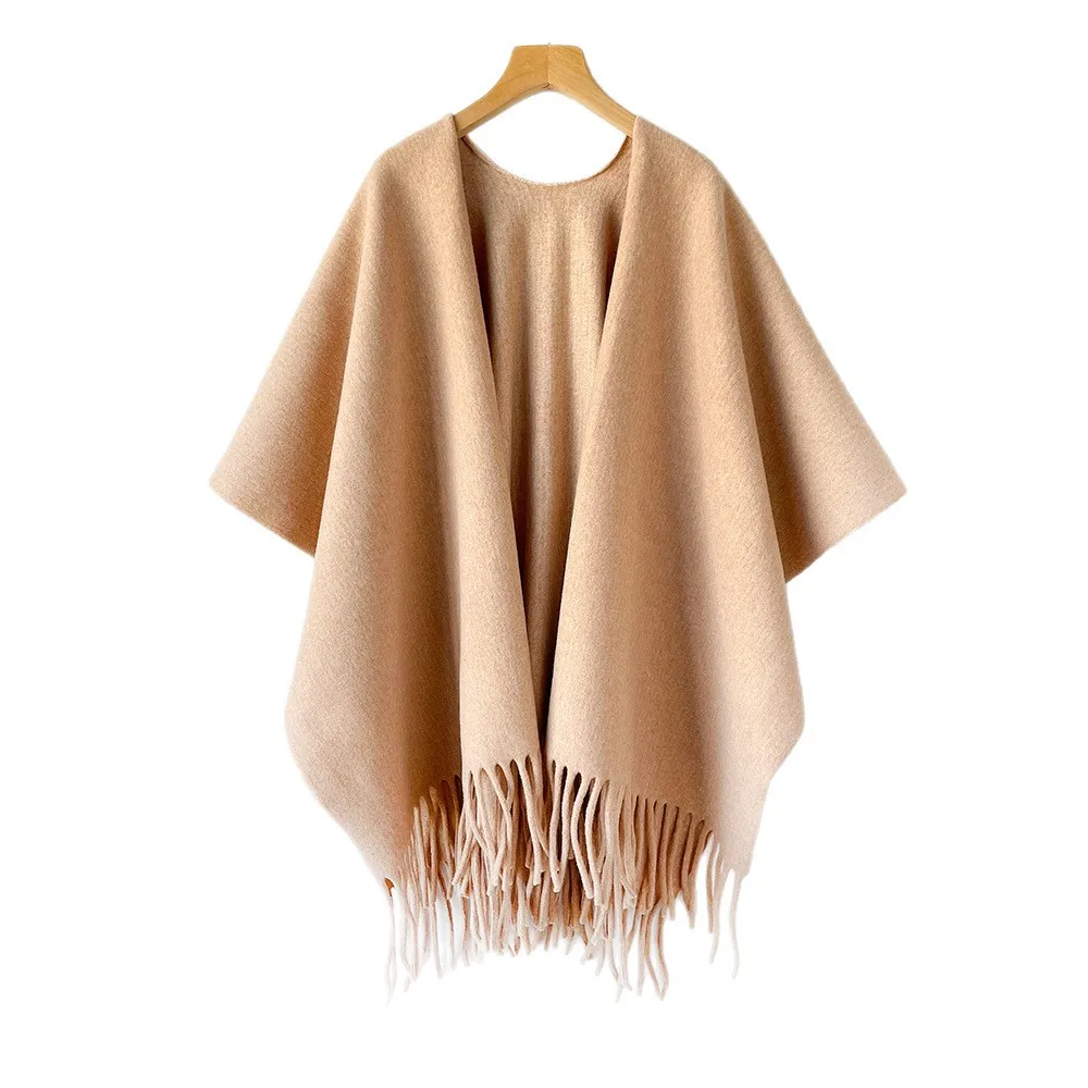 Chal de invierno para mujer, p - Woven Scarf Blanket reseña y precio
