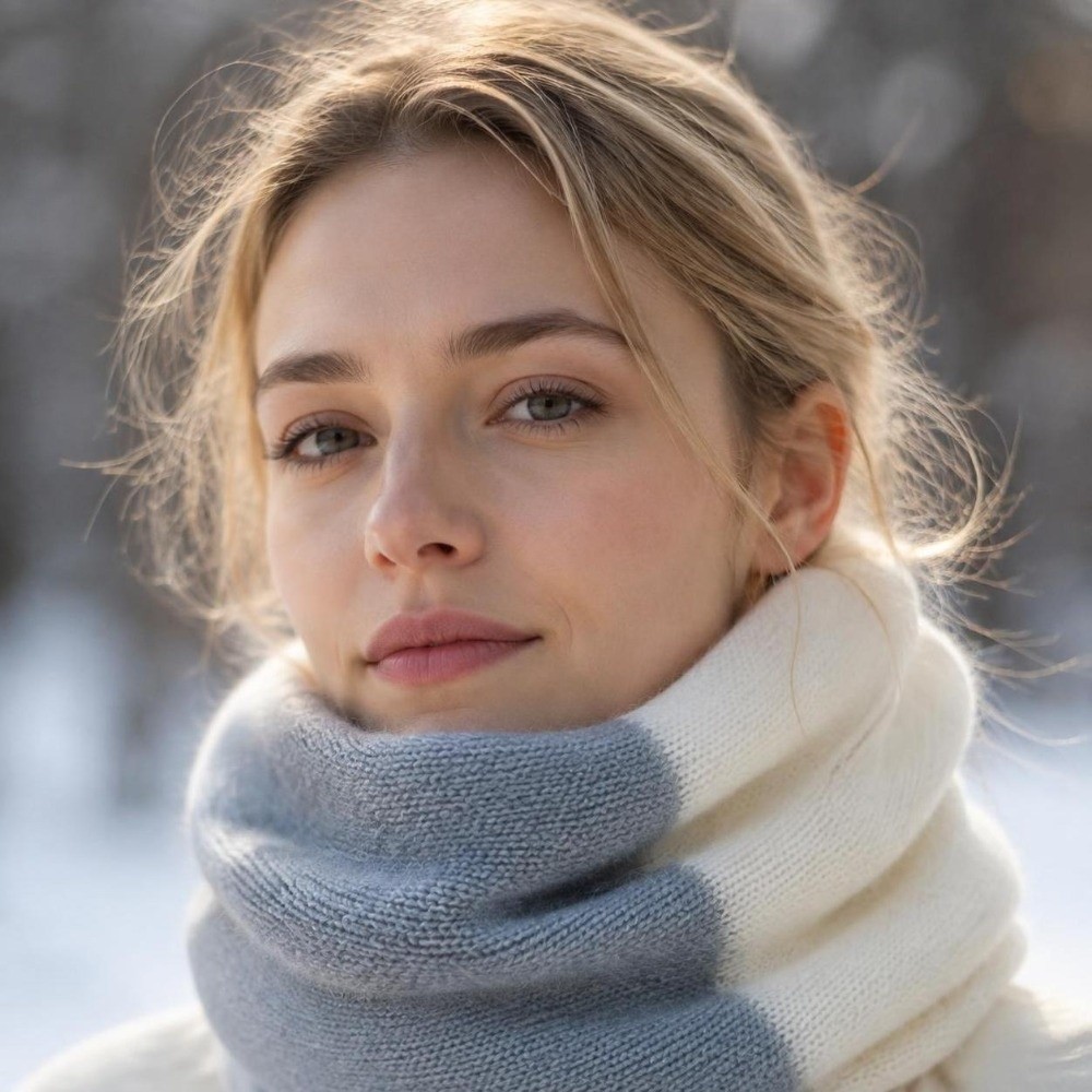 Bufanda infinita de punto suav - Infinity Scarf Knit reseña y precio