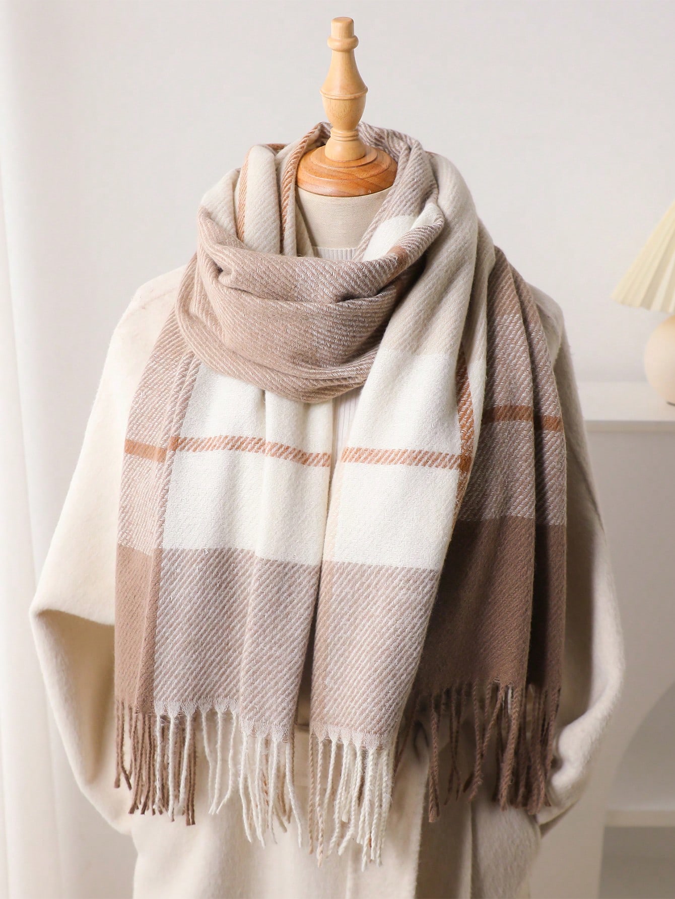 1 unidad: pañuelo de invierno  - Infinity Scarf Knit reseña y precio